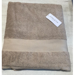 Drap de bain 100* 150  chanvre VENUS COTON ET LIN