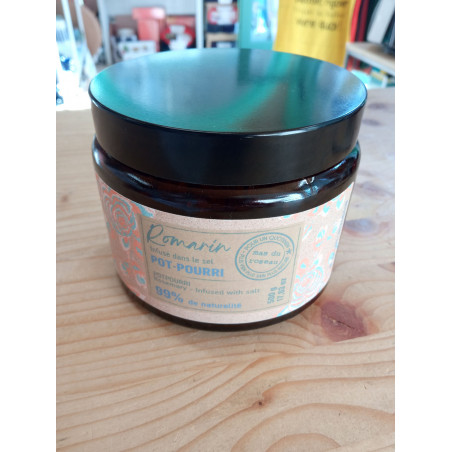 Pot pourri sel Romarin 500gr MAS DU ROSEAU