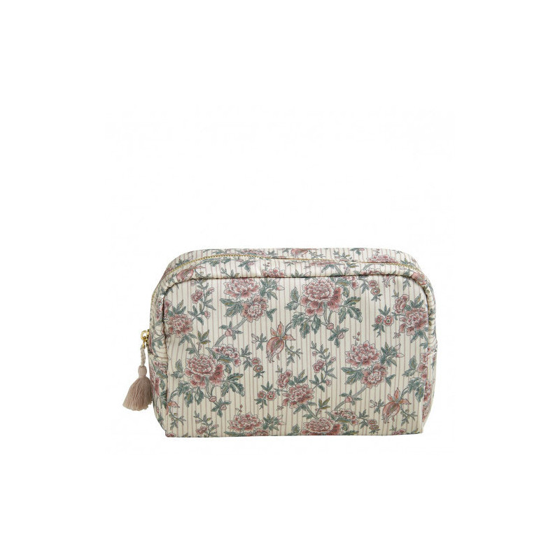 Trousse de toilette rectangulaire Marquise Grand Modèle en tissu