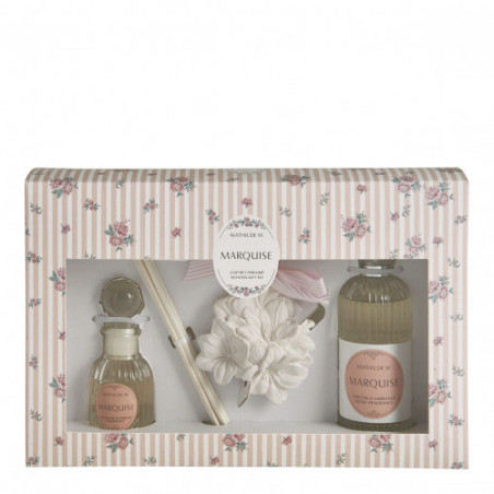 Coffret decouverte les intemporelles en fleurs Rose Elixir