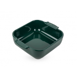 Plat four vert carré 21 cm PEUGEOT