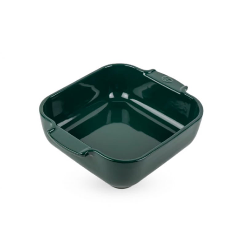 Plat four vert carré 21 cm PEUGEOT