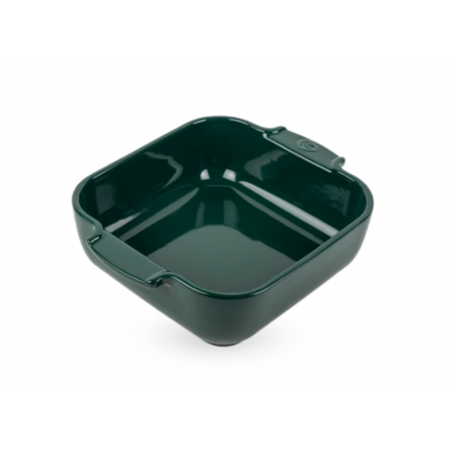 Plat four vert carré 21 cm PEUGEOT
