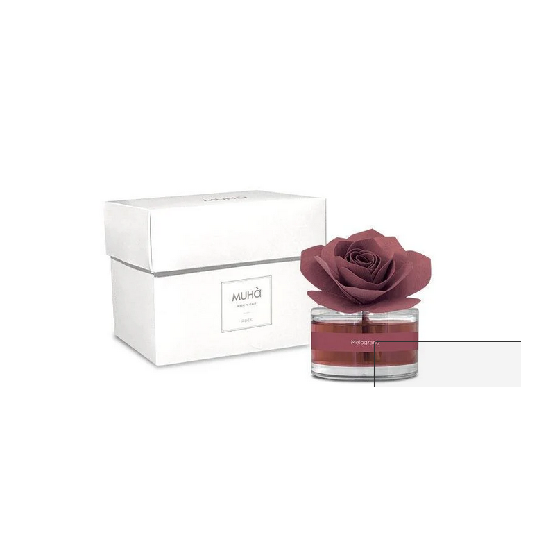 Diffuseur rose 50 ml bordeaux grenade MUHA