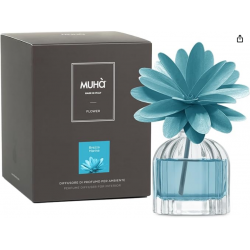Diffuseur fleur 60 ml bleu brise marine MUHA