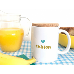 Mug "Chaton" Marcel et Lily