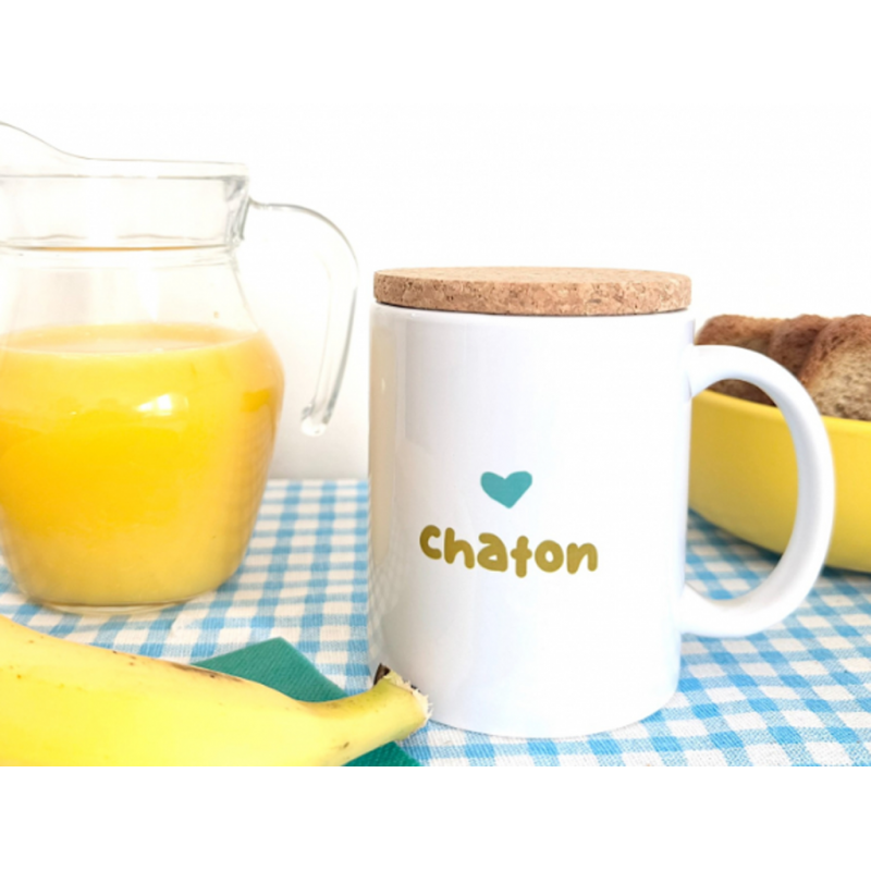 Mug "Chaton" Marcel et Lily
