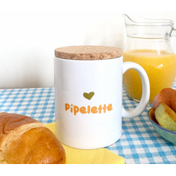 Mug "Pipelette" Marcel et Lily