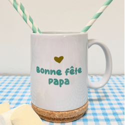 Mug "Bonne fête Papa" Marcel et Lily