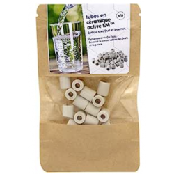 15 TUBES en CÉRAMIQUE ACTIVE EM® Spécial Eau, Fruits et Légumes CHEVALIER