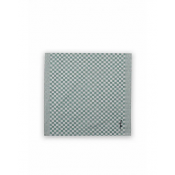 Serviette damier vert émeraude A l'aise Breizh