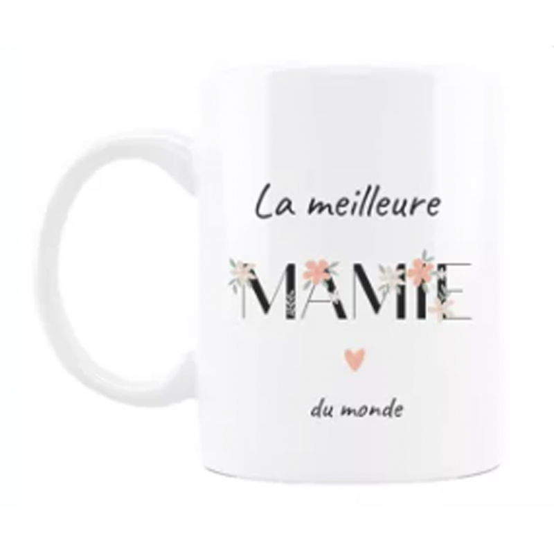 Mug Mamie fleurs boho
