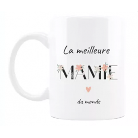Mug Mamie fleurs boho