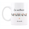 Mug Marraine fleurs boho