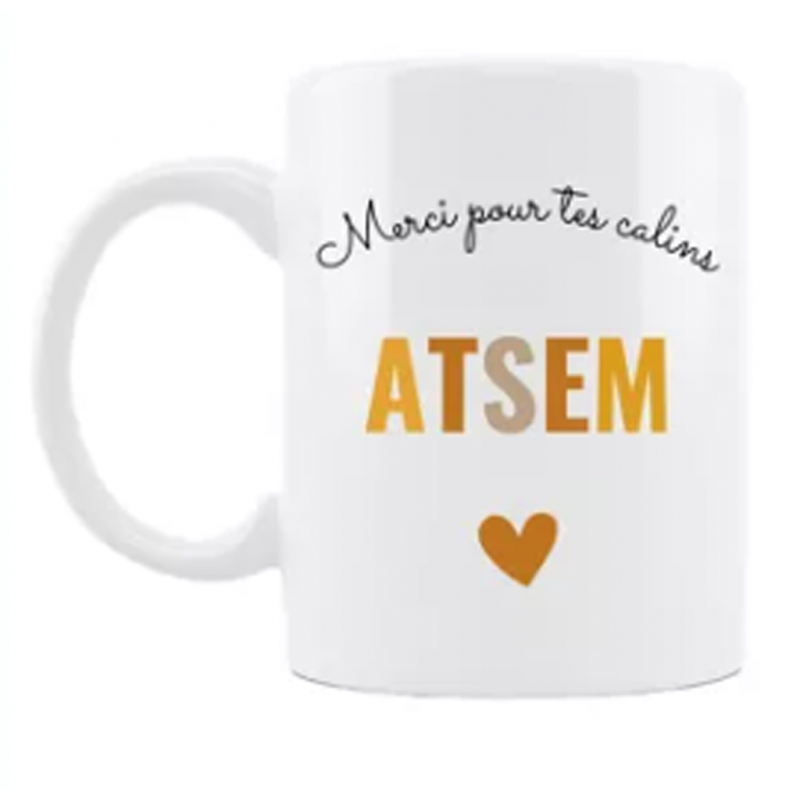 Mug ATSEM terracotta