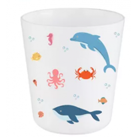 Gobelet enfant animaux de la mer