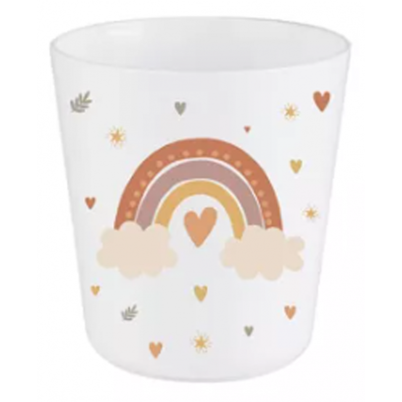 Gobelet enfant arc en ciel nuages
