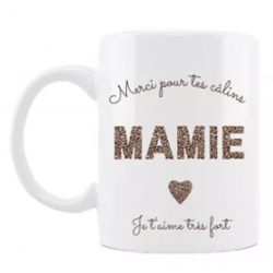 Mug Mamie léopard