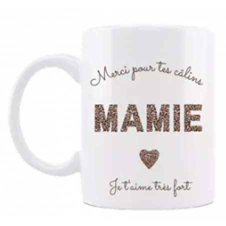 Mug Mamie léopard
