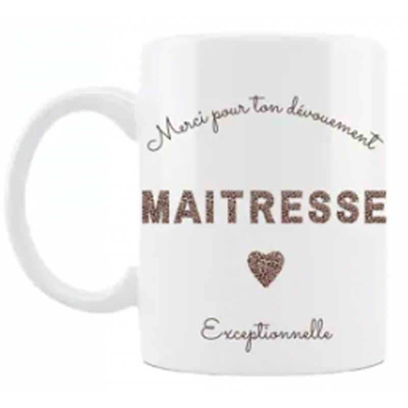Mug Maîtresse léopard