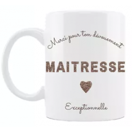 Mug Maîtresse léopard