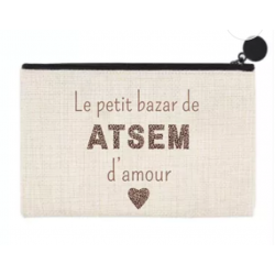 Pochette ATSEM léopard