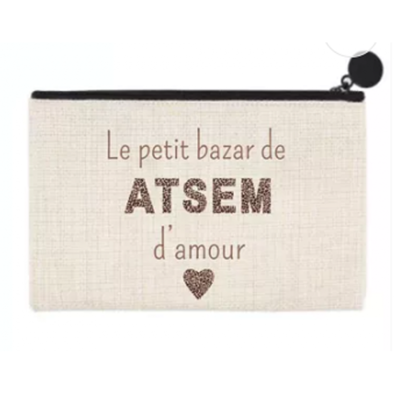 Pochette ATSEM léopard