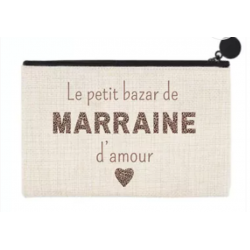 Pochette Marraine léopard