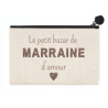 Pochette Marraine léopard