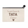 Pochette Tata léopard