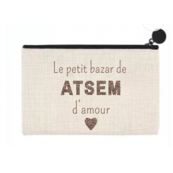 Pochette ATSEM léopard