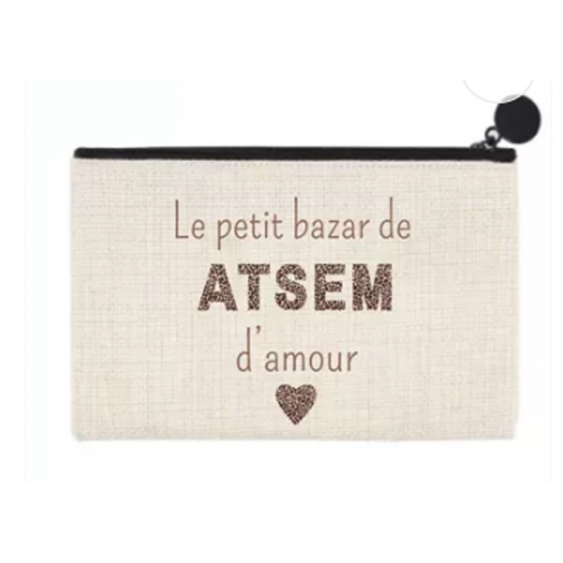 Pochette ATSEM léopard