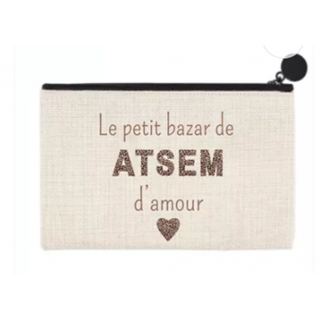 Pochette ATSEM léopard