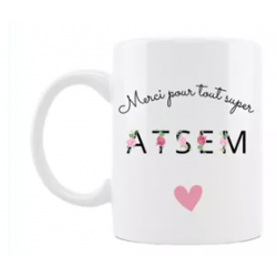 Mug ATSEM fleurs