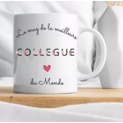 Mug COLLEGUE fleurs