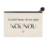 Pochette Nounou fleurs Boho