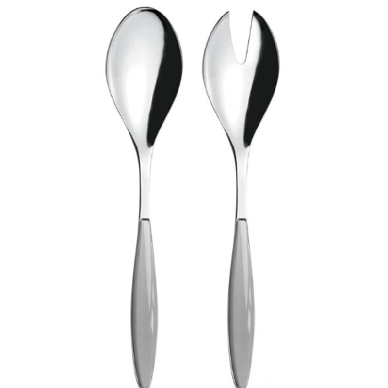 Couverts à salade gris d'hiver feeling