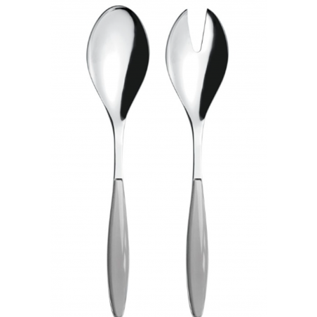 Couverts à salade gris d'hiver feeling