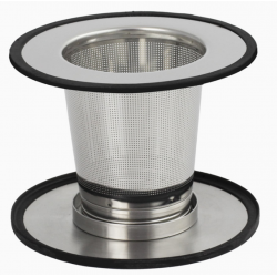 Filtre inox avec support CRISTEL
