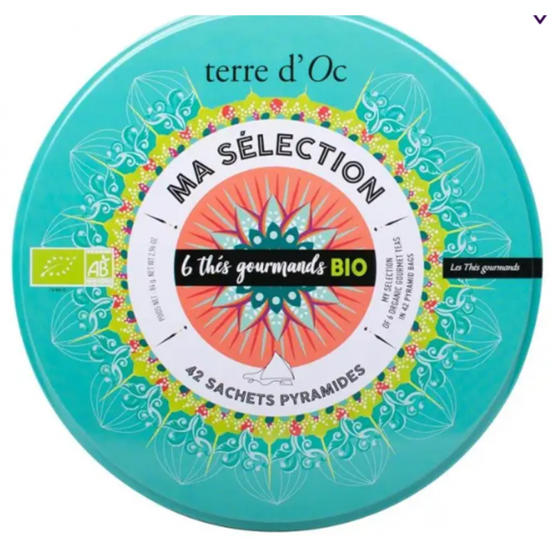 Coffret de 42 sachets de thés gourmands