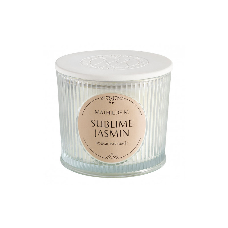 Bougie parfumée 400 g Sublime jasmin