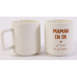 mug empliable maman en or s. janière