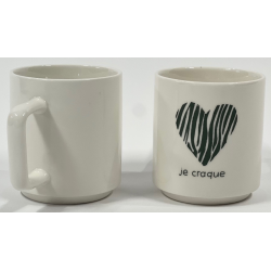 mug empilable 320 ml Je craque