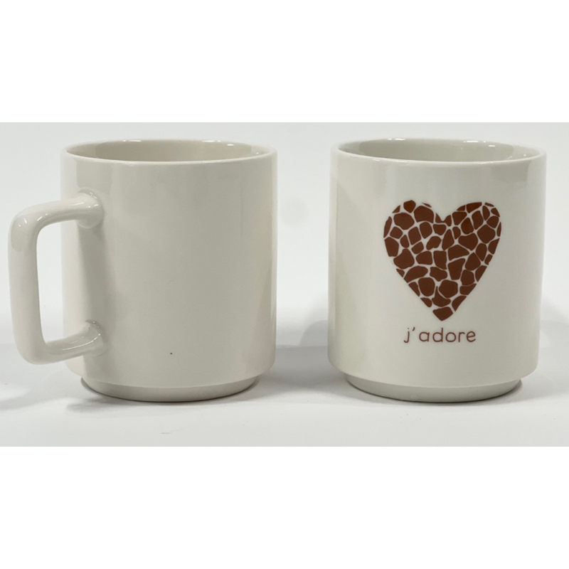 mug empilable 320 ml J'adore