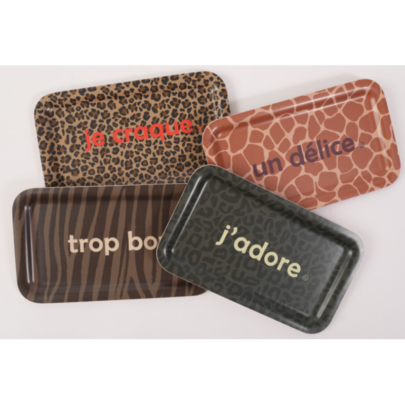 Plateau thermo 13*22 jungle 4 modèles S. janière