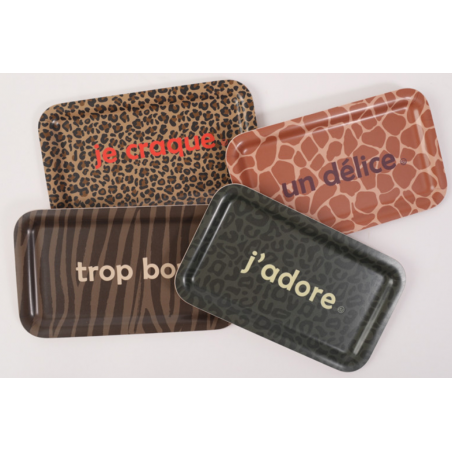 Plateau thermo 13*22 jungle 4 modèles S. janière