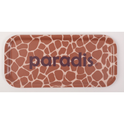 Plateau thermo PARADIS Girafe 15*32 S. janière