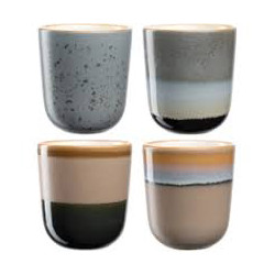 4 mugs ceramique 330 ml