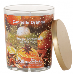 Bougie 160g cannelle orange LOTHANTIQUE