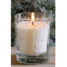 Bougie 160g Etoiles des neiges LOTHANTIQUE